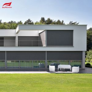 Upgrade Window Covering with Fabric Zip Track Blinds DIY or Professional