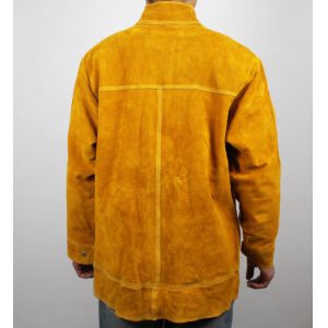 1.6mm Cowhide Leather Split Welding PPE Safety Wear Clothing