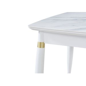 Light Luxury Style 130cmx80cmx76cm Slate Dining Table