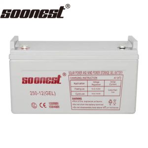 Battery Soonest Lead Gel 115Ah 220Ah Activate Carbon Gel Battery Best Motorcycle