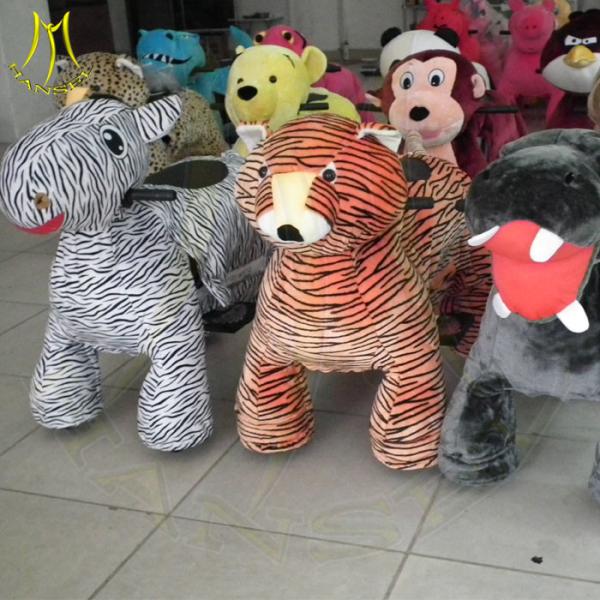 Hansel amusement park equipment mechanical walking animal bike electric power