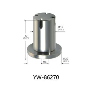 Three Branch Outlet Ceiling Connector Hardware M6 Female Thread YW86270