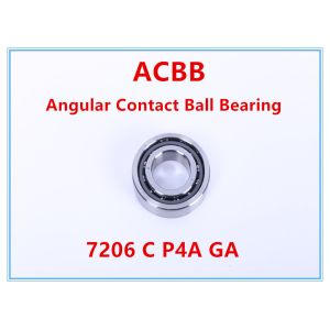 Quality 7206 C P4A GA Angular Contact Ball Bearing for sale