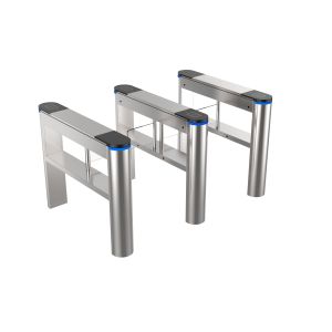 Entrance High Speed Gate Access Control 800mm Flap Barrier Turnstile SUS304