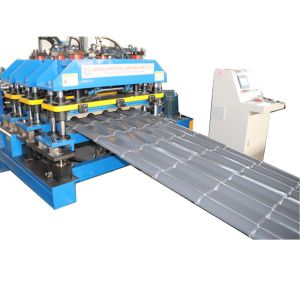 High Speed Step Tile Rolling Forming Making Machine Roof Sheet 0.5mm