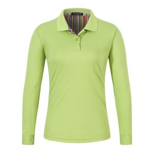 Classic Rainbow Long Sleeve Polo Shirt Custom