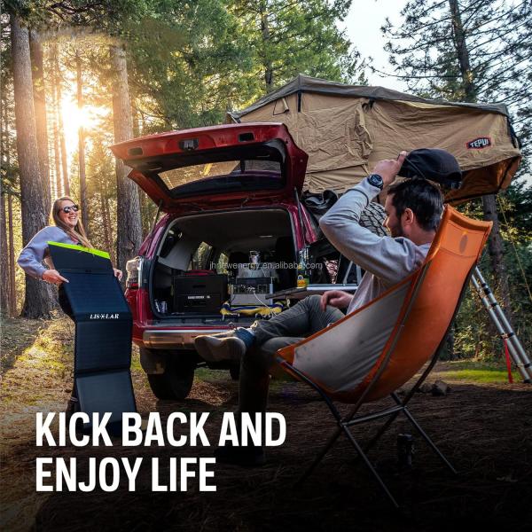 Windproof Waterproof Solar Backpack with Customization Logo Print and DC 2*USB Port