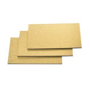 Impact-resistant Aluminum-Finished Composite Panel 2440mm Length