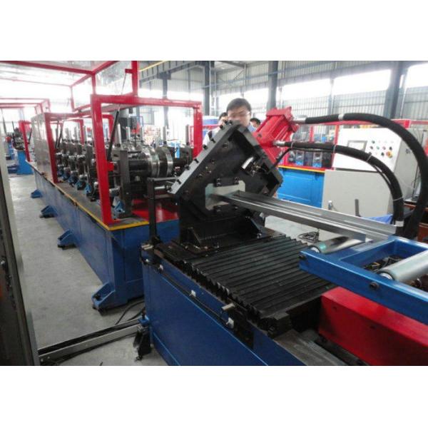 Buy Automatic roller Door Frame Roll Forming Machine , sheet profile cold roll forming machine at wholesale prices