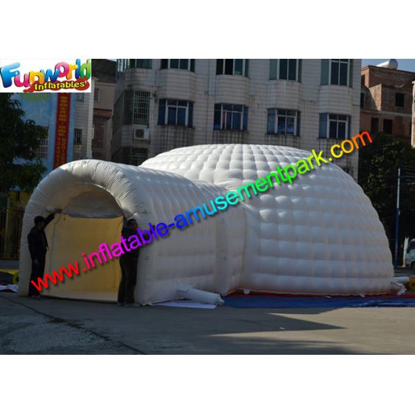 Buy Outdoor White Dome Inflatable Tent Air Mrquee House CE / UL Blower at wholesale prices