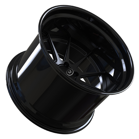 Super Concave Custom Wide 20x14 Polishing Forged Wheels Deep Dish For Corvette