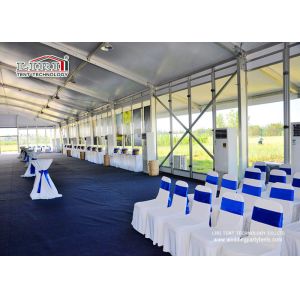 Commercial Outdoor Glass Wall Event Tents Catering Rental Tent Roof Linning