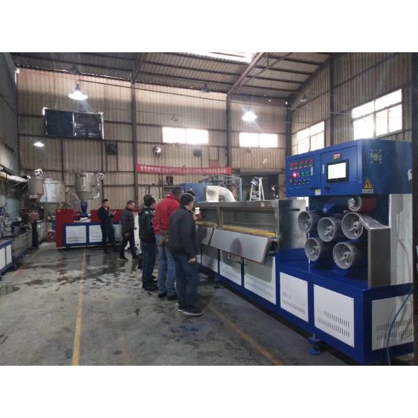Double Screw Automatic PP Strap Making Machine Plastic Making Machine with 2 Lines Semi Auto Pp Strapping Machine