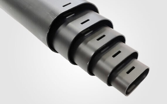 Buy Extruded Telescoping Aluminium Tube Pipe Oval Tubing OEM at wholesale prices