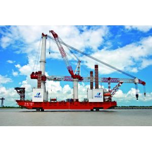 China Carbon Steel Offshore Wind Power Tower NDT Rolled Process on sale