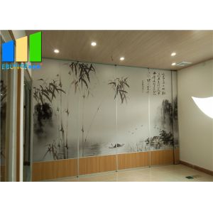 Temporary Office Division Conference Room Folding Movable Partition Walls