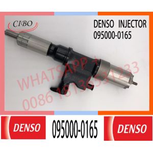 China Common Rail Fuel Injector 095000-0165 For ISUZU 6HK1 8943928624 8-9439286 Injector 095000-0163 095000-0164 095000-0165 on sale