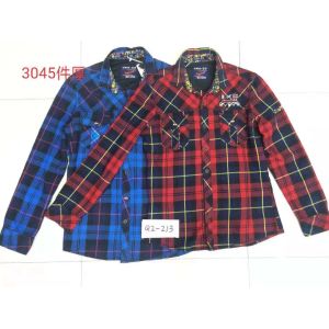 Men's High quality casual plaid shirts