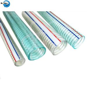 Hose Manufacture Industrial Transparent Anti Static PVC Flexible Vacuum Spiral
