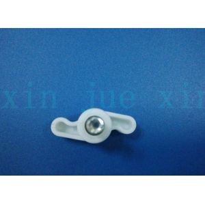furniture hardware white plastic 35mm thread bolt M6 wing knob