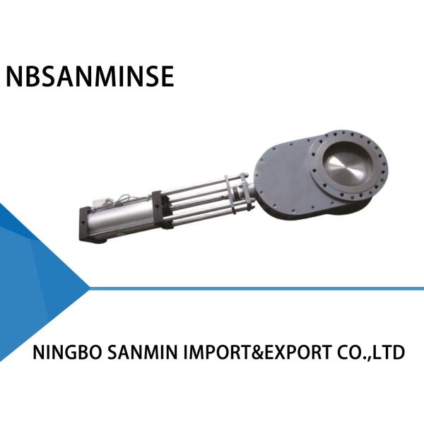 Buy Pneumatic Wear-proof Double Disc Valve For Pebble Coal at wholesale prices