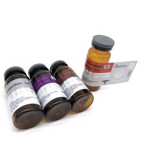 Regular size Custom Adhesive Holographic Logo 10ml Vial Label Sticker