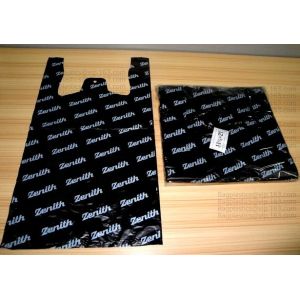 Starch Biodegradable T Shirt Bags Made Of PLA PBAT, 100% Biodegradable &