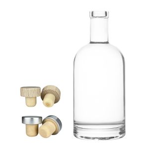 B2B Custom Glass Vodka Bottles|Leak-Resistant&FDA-Compliant|Wholesale for