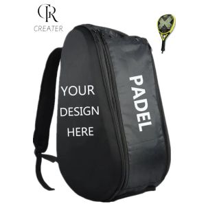 EVA Tennis Racket Backpack , Personalized Pickleball Racquet Bag