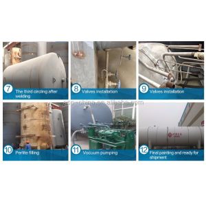 LO2 LN2 LAr Cryogenic Liquid Hydrogen Storage Tanks 16bar