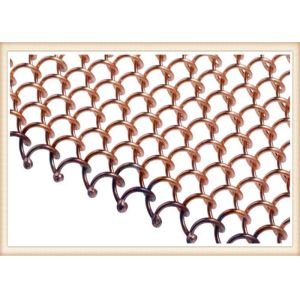 1.2mm Aluminum Alloy Metal Chain Drapery For Separation