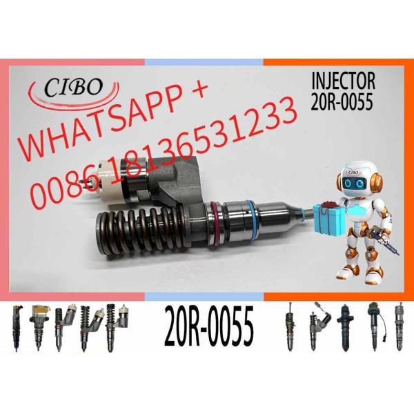 Diesel fuel common rail injector 20R-0055 20R0055 3175278 317-5278 for Excavator 140H E3176C E3196 C10 C12 20R-0055