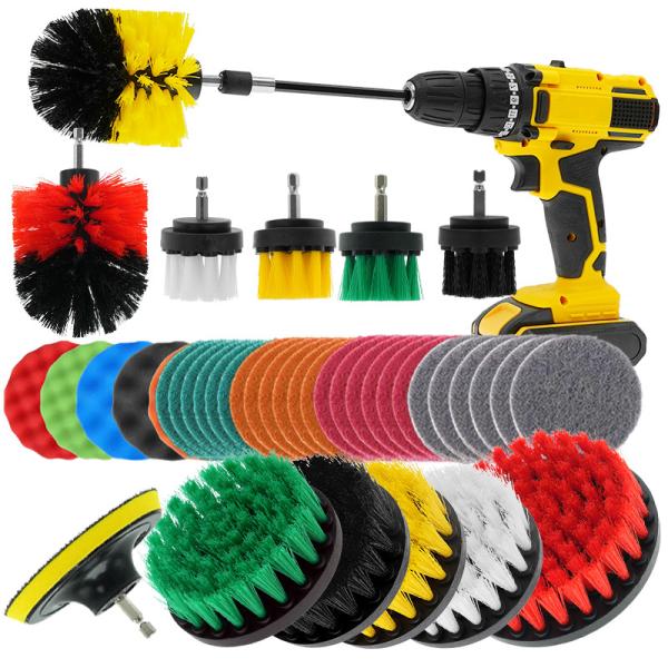 Compatibility Fits Most Power Drills 0.5kg Powerful Drill Scrub Brush