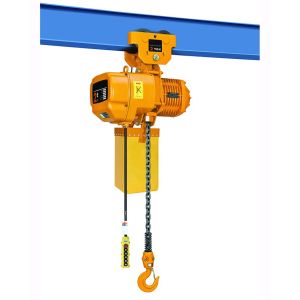Bridge Cranes Electric Chain Hoist 2 Ton Light Aluminum Alloy Steel With Plain