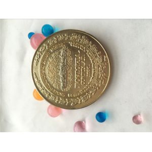 Zinc Alloy Custom Fashion Metal Challenge Coin with different boarder