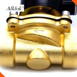 NC Latching Solenoid Valve 10Bar , 24 Volt Electronic Water Flow Control Valve