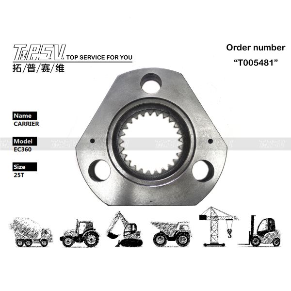 Energy Mining Operations and Projects EC360D Excavator Travel 1 Stage Carrier