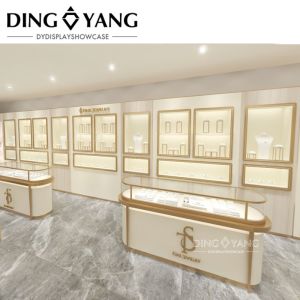 Diamond Jewellery Showroom Design Combination Of Practicality And Beauty