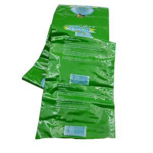 High Shrinkage PVDC Plastic Sausage Casings 100mm Caliber Logo Printing