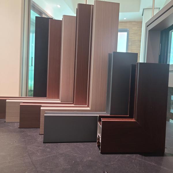 6063A Aluminium Sliding Window Profile Office Furniture Extrusion