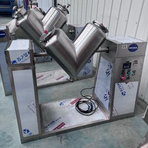 Powder Seasoning Stainless Steel V-shaped Mixer Granule Blender