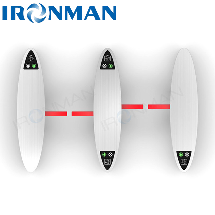 Low Noise Subway Station Turnstile , Pedestrian Swing Gate Turnstile