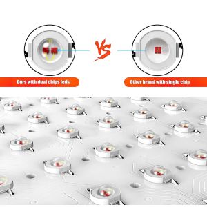 PDT 60pcs LED Red Light Therapy Device 660nm 850nm Red Light Therapy Full Body