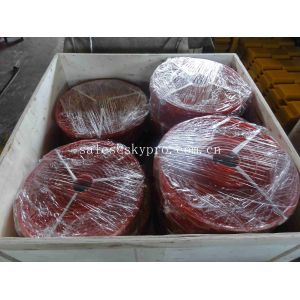 Red Durability Natural Industrial Skirting Rubber Conveyor Polyurethane Skirting