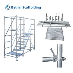 Versatile and Fabricated Ringlock System Scaffolding with Q355 Steel Vertical