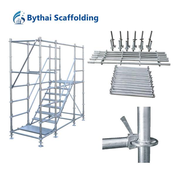 Versatile and Fabricated Ringlock System Scaffolding with Q355 Steel Vertical