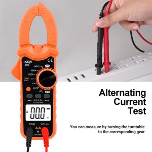 VICTOR Digital Clamp Meter 5999 Counts AC DC 600V 600A With Live NCV Flashlight