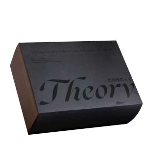 Eco Friendly Custom Zipper Mailer Box Corrugated Cardboard Black Matte