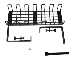 Streamline Your Workstation with Metal Under Desk Cable Tray Holder and Cable