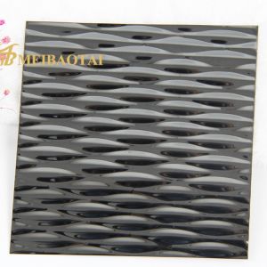 Multiusage Embossed Stainless Steel Sheet Wall Cladding Sheets Bullet Pattern
